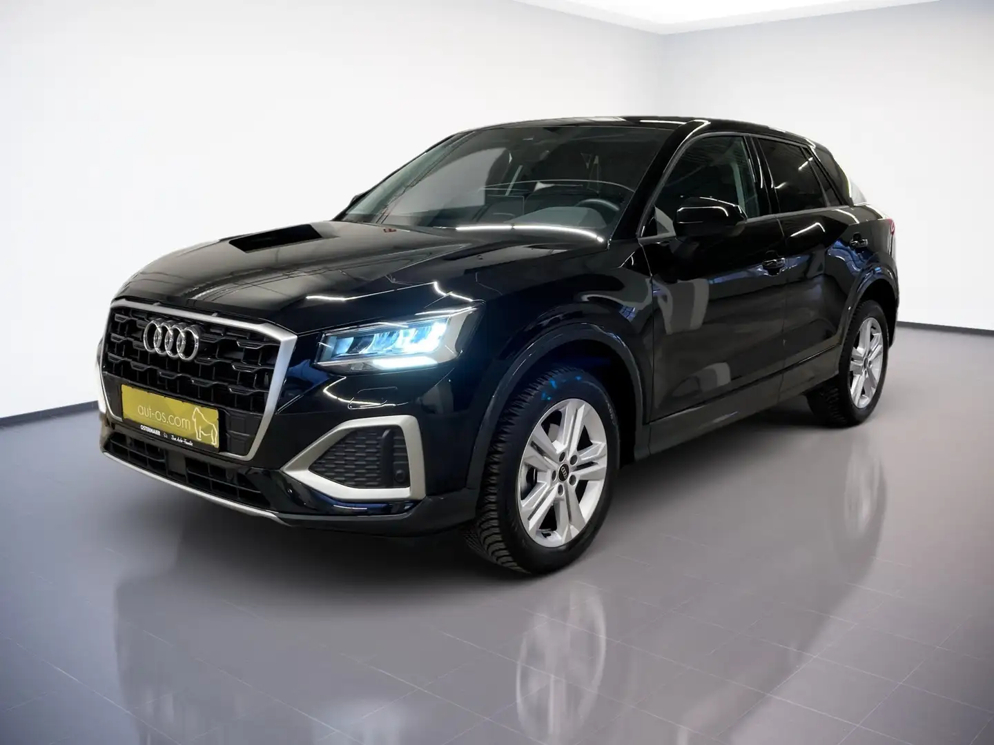 Audi Q2 ADVANCED 35TFSI 150PS.STRONIC.LED.AC-AUTOM.AHK.KAM Schwarz - 2
