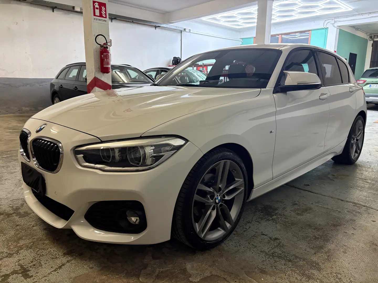 BMW 114 Msport MANUALE PELLE TOTALE PREZZO REALE Blanc - 2