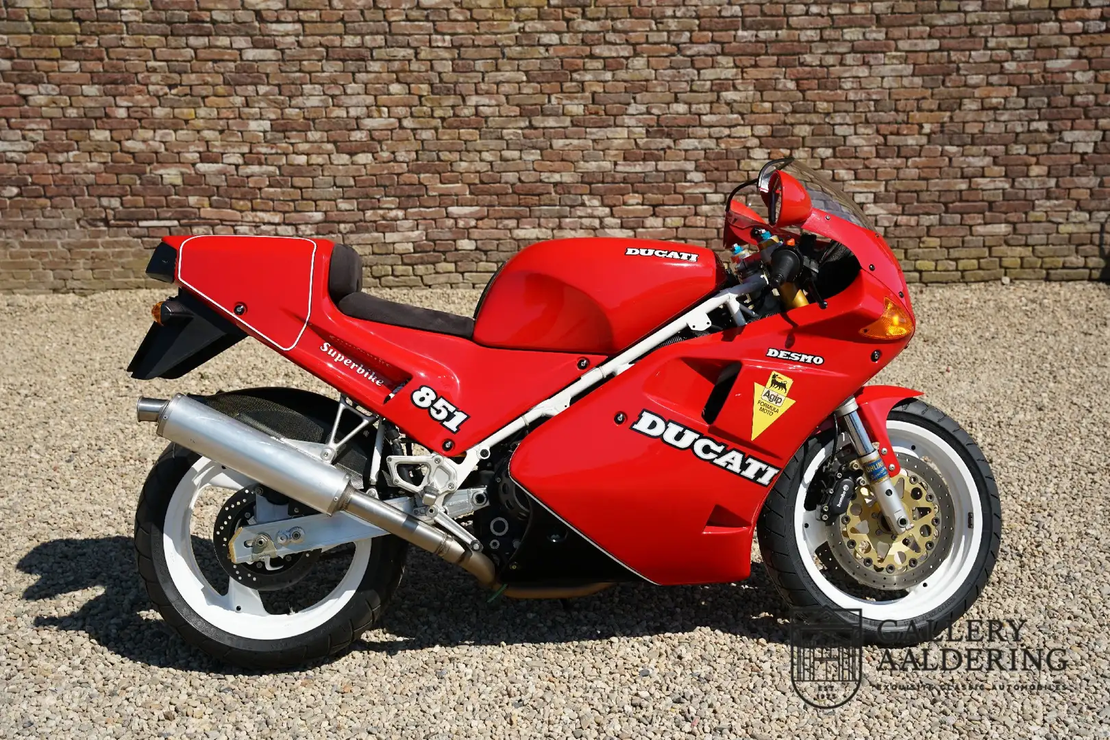 Ducati 851 Superbike SP2 with Only 285 km!!! Delivery mileage Kırmızı - 2