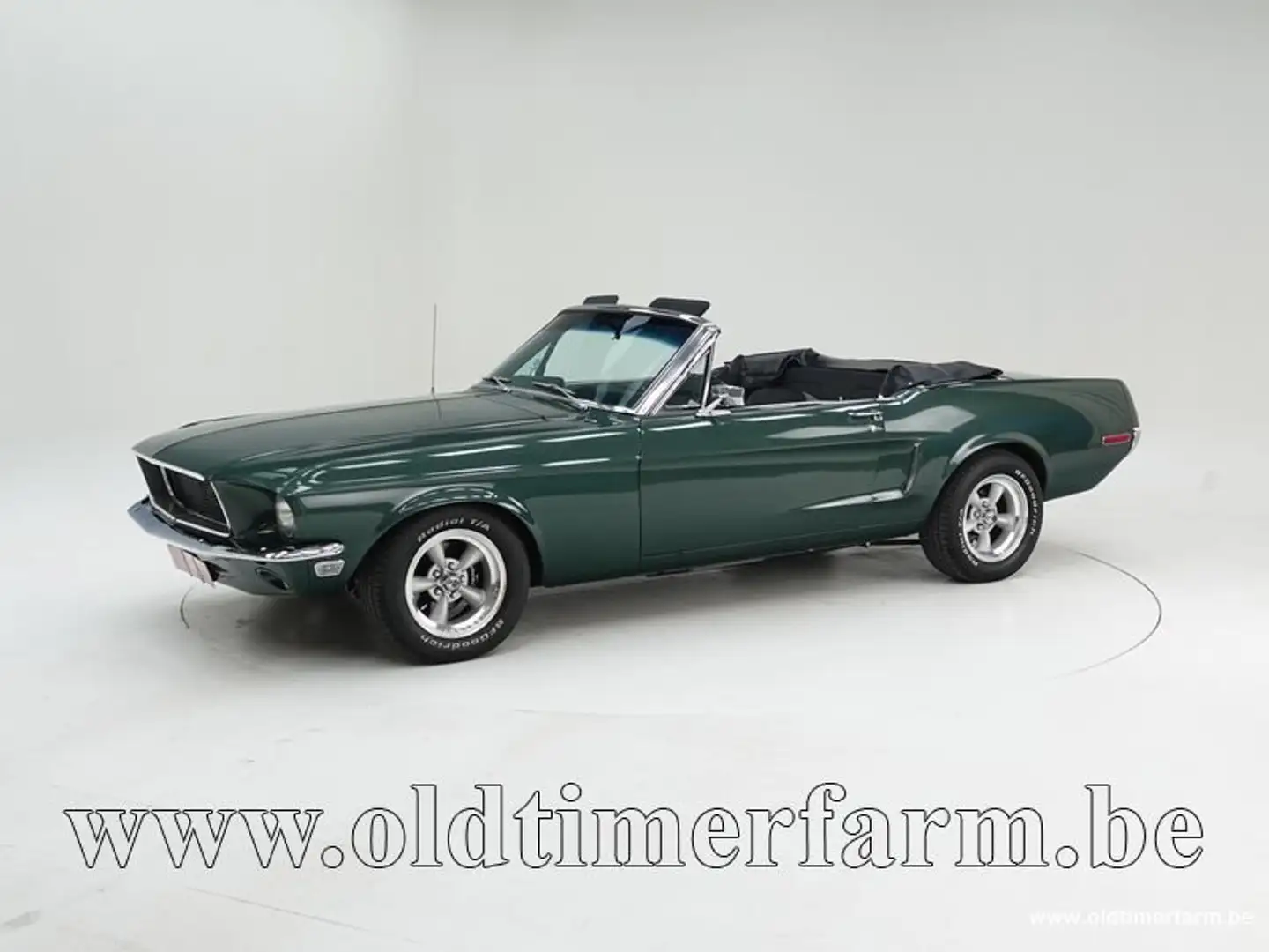 Ford Mustang Cabrio V8 '68 CH5832 Groen - 1