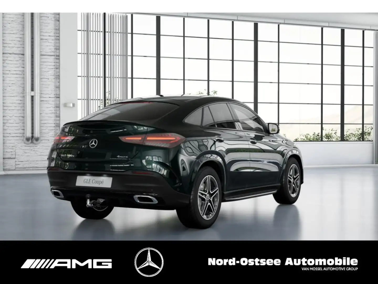 Mercedes-Benz GLE 400 e 4M AMG ADV+ NIGHT DISTRO AHK 360° BURM Vert - 2