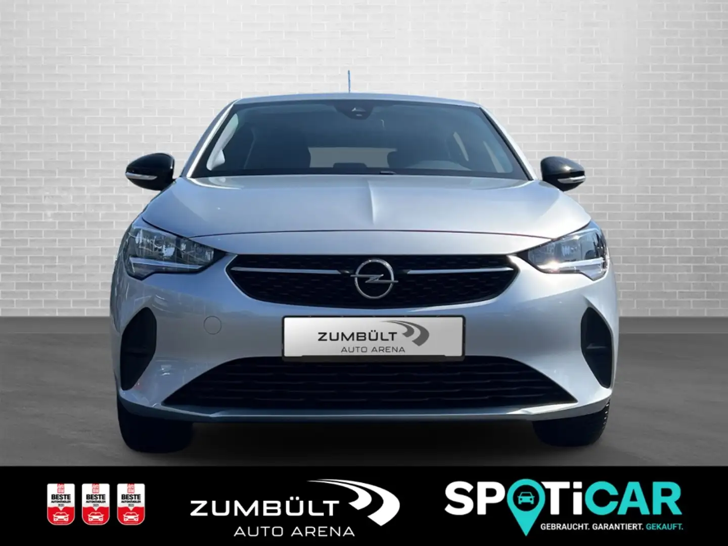 Opel Corsa Edition 1.2 +Allwetter SHZ Kamera CarPlay DAB LMFe Silber - 2