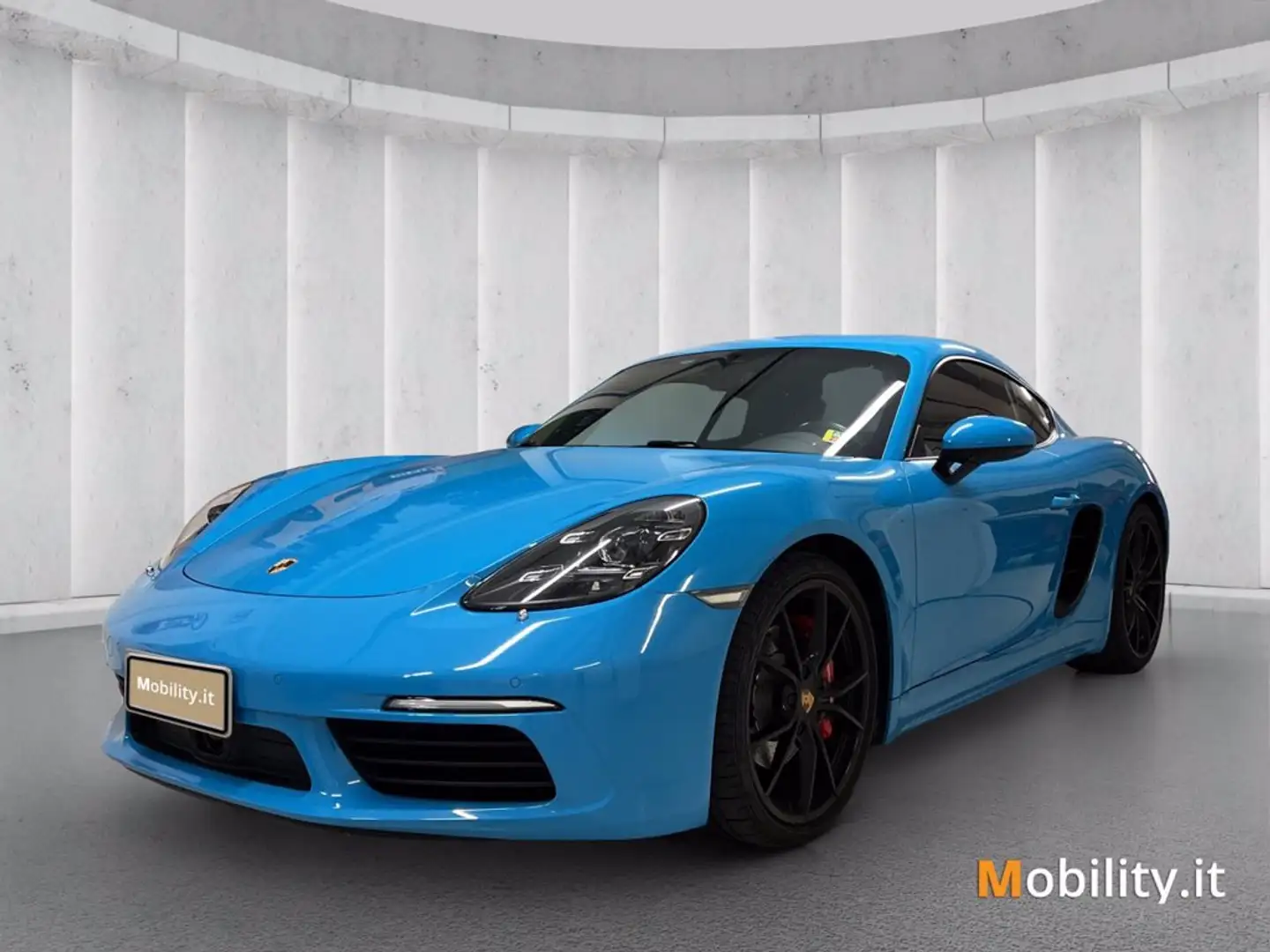 Porsche Cayman 718  2.5 S 350cv pdk Blauw - 1