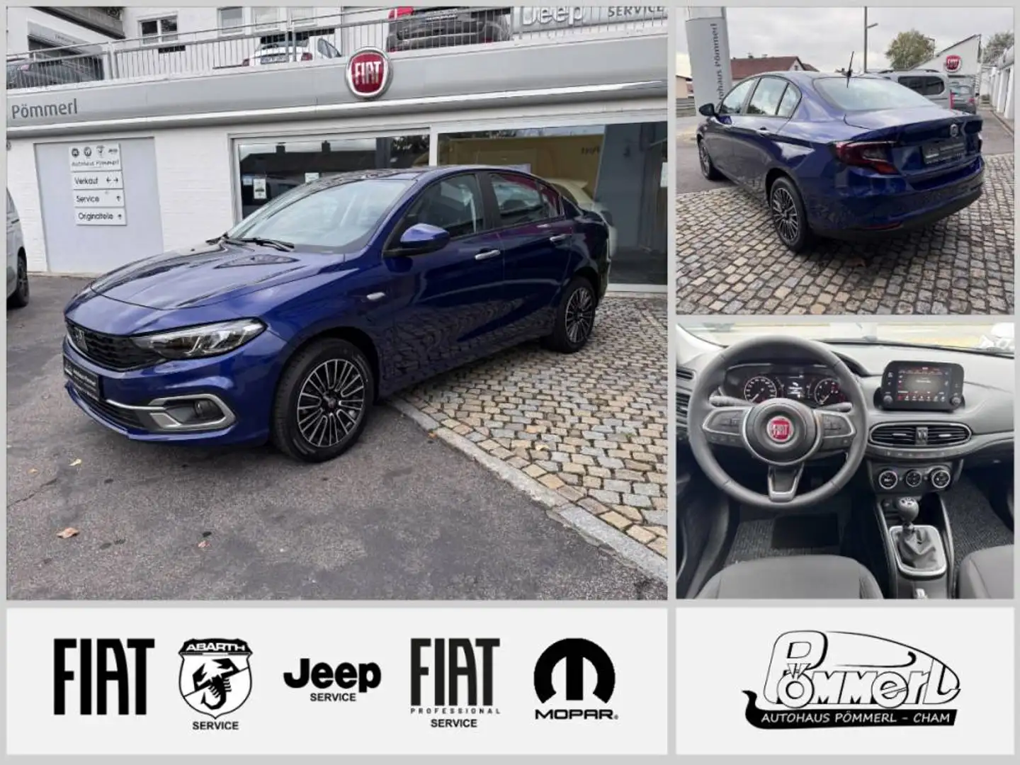 Fiat Tipo 4t. Urban 130 Diesel Blau - 1