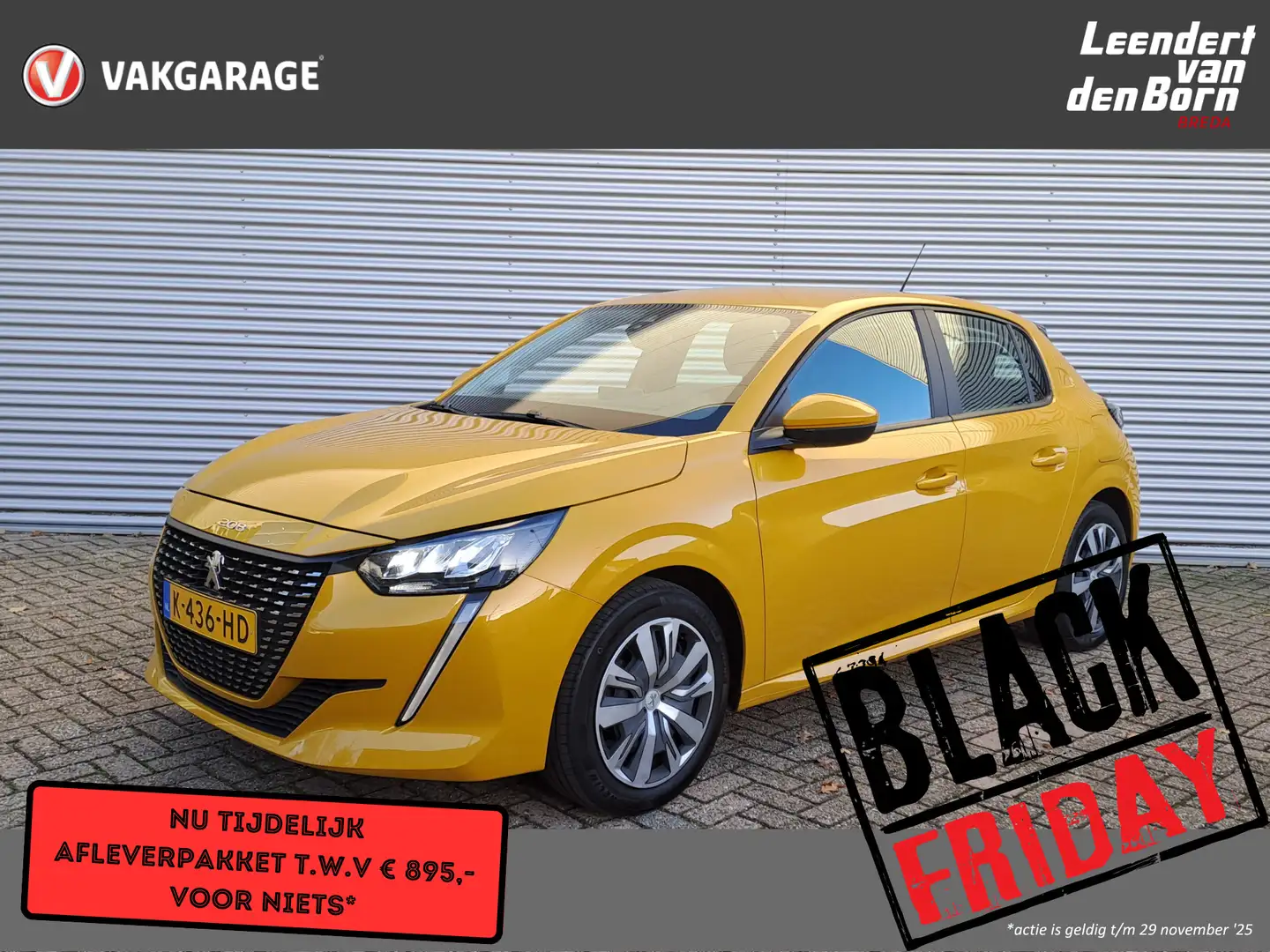 Peugeot 208 1.2 PureTech Active | Navi | PDC | Cruise | Apple Jaune - 1