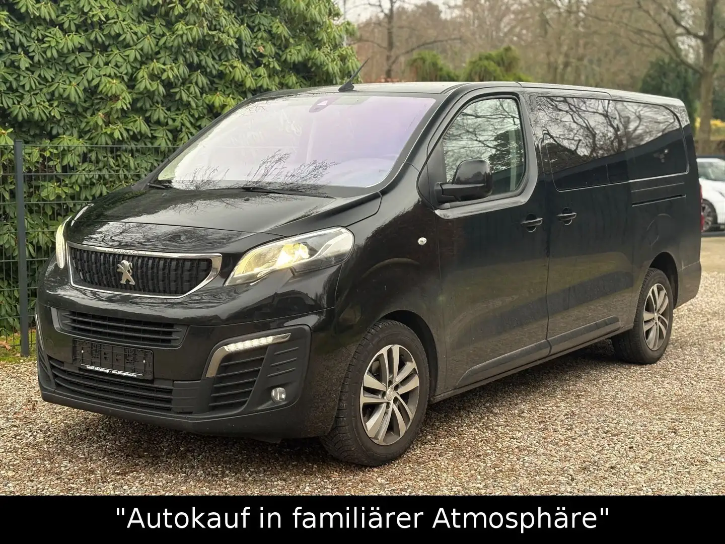 Peugeot Expert L3H1 TwinCab Asphalt+8GANG+XENON+AHK Noir - 1
