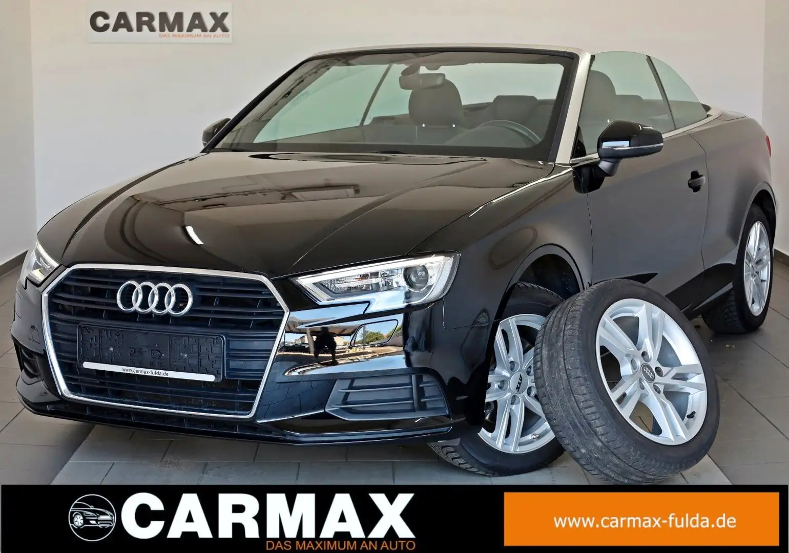Audi A3 Cabriolet Navi,Xenon,SH,PDC,Akustik-Verdeck Schwarz - 1