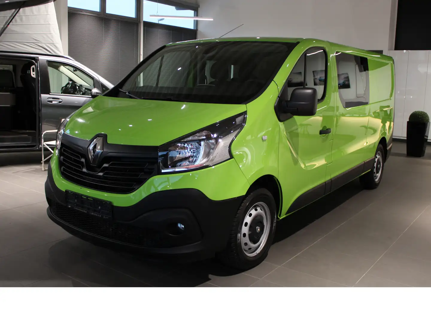 Renault Trafic Kasten L2H1 Doka 2,9t Komfort*CAM*KLIMA* Vert - 1