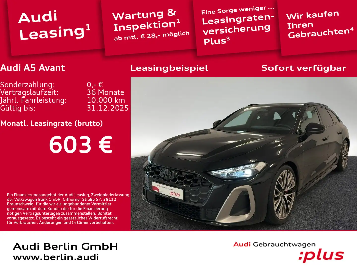 Audi A5 TFSI qu.S tr. AHK STDHZG MATRIX 360°K H Schwarz - 1