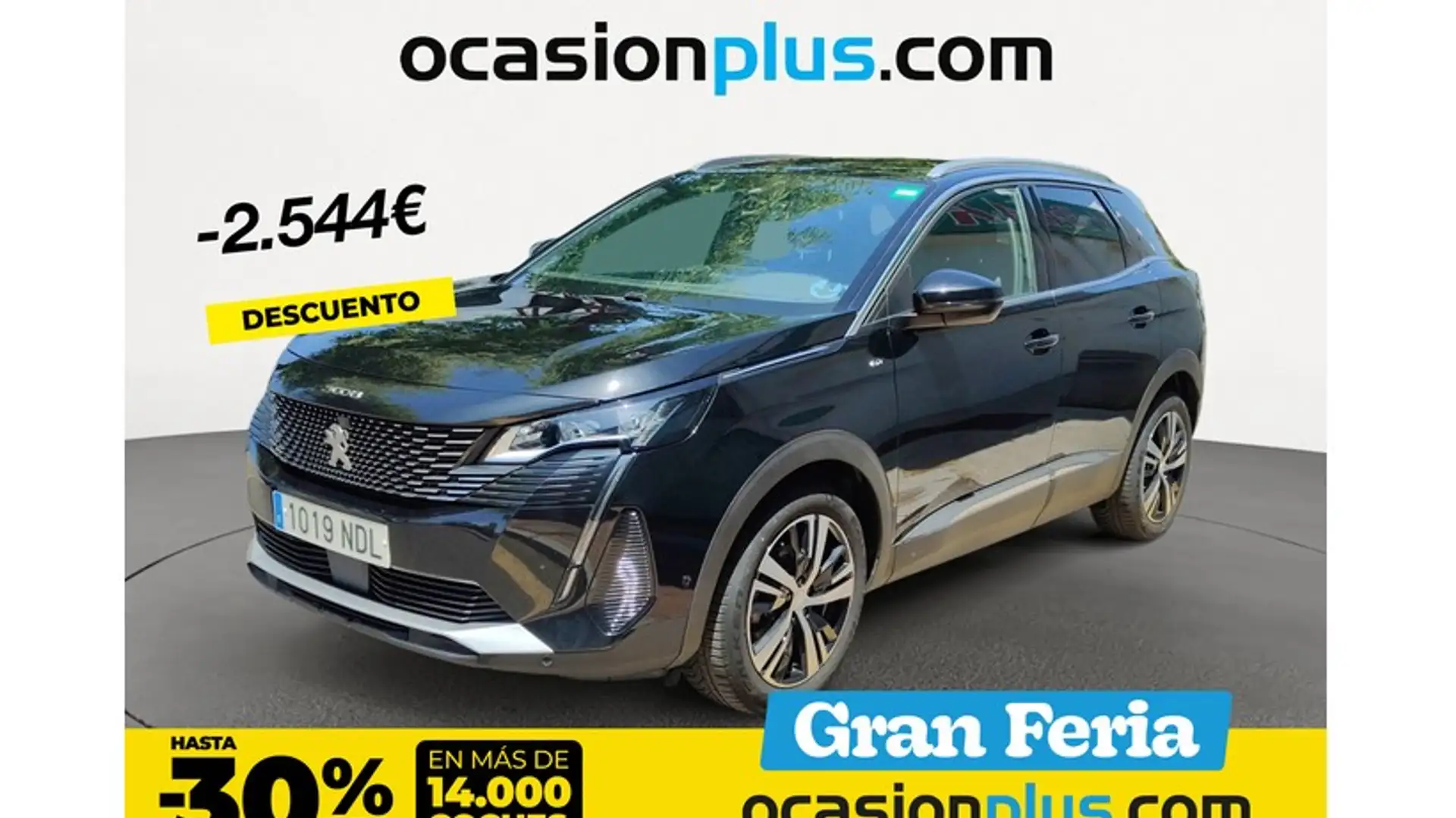Peugeot 3008 1.6 THP Sport Pack Zwart - 1