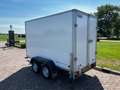 Saris Gesloten aanhangwagen 180 2000KG ZGAN Blanc - thumbnail 4