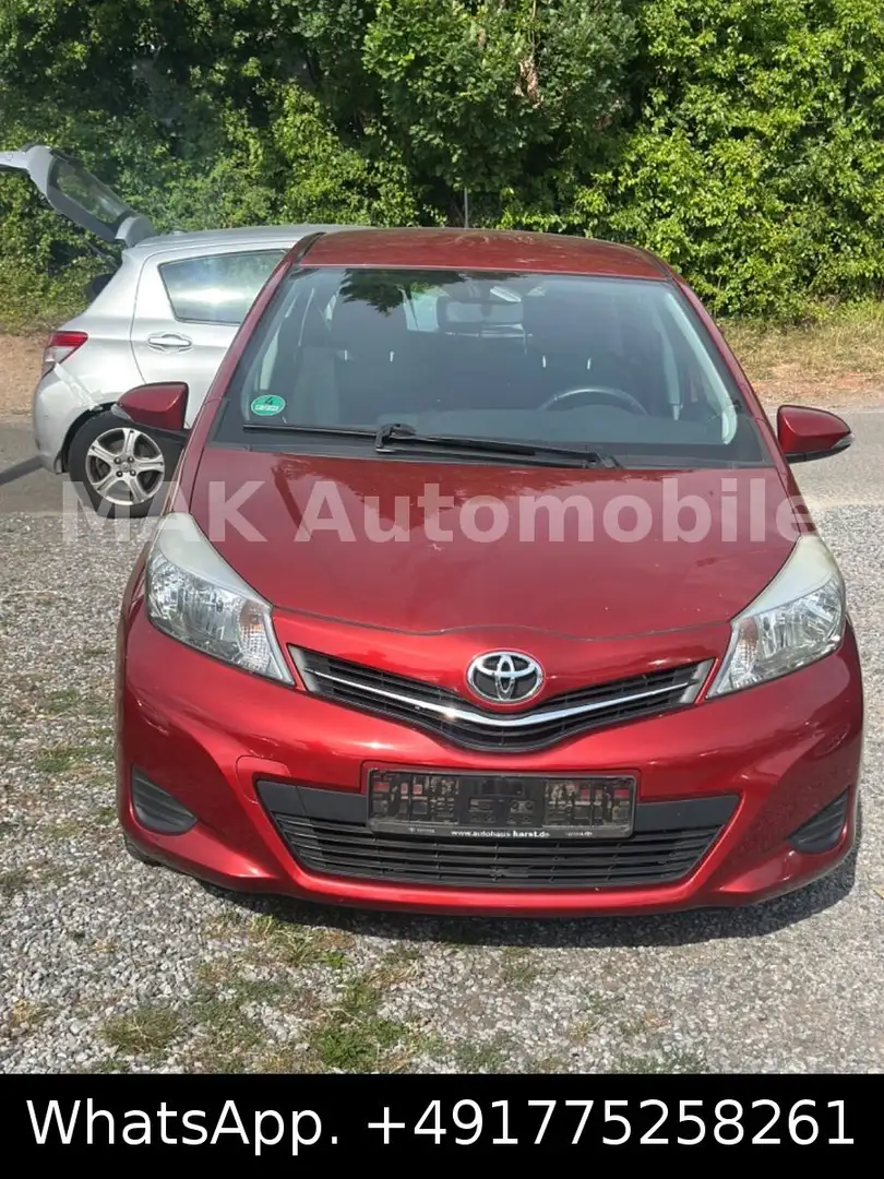 Toyota Yaris 1.3 Navi, Kamera,Euro5 TÜV NEU Rouge - 2