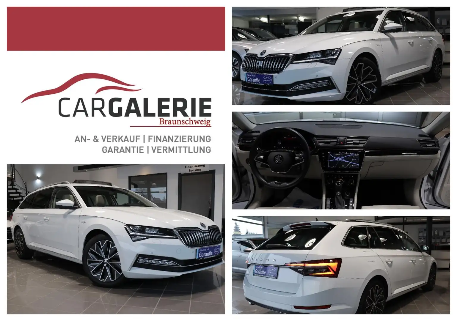 Skoda Superb 2.0 TDI L&K Android*PANORAMA*AHK*ACC Blanc - 1