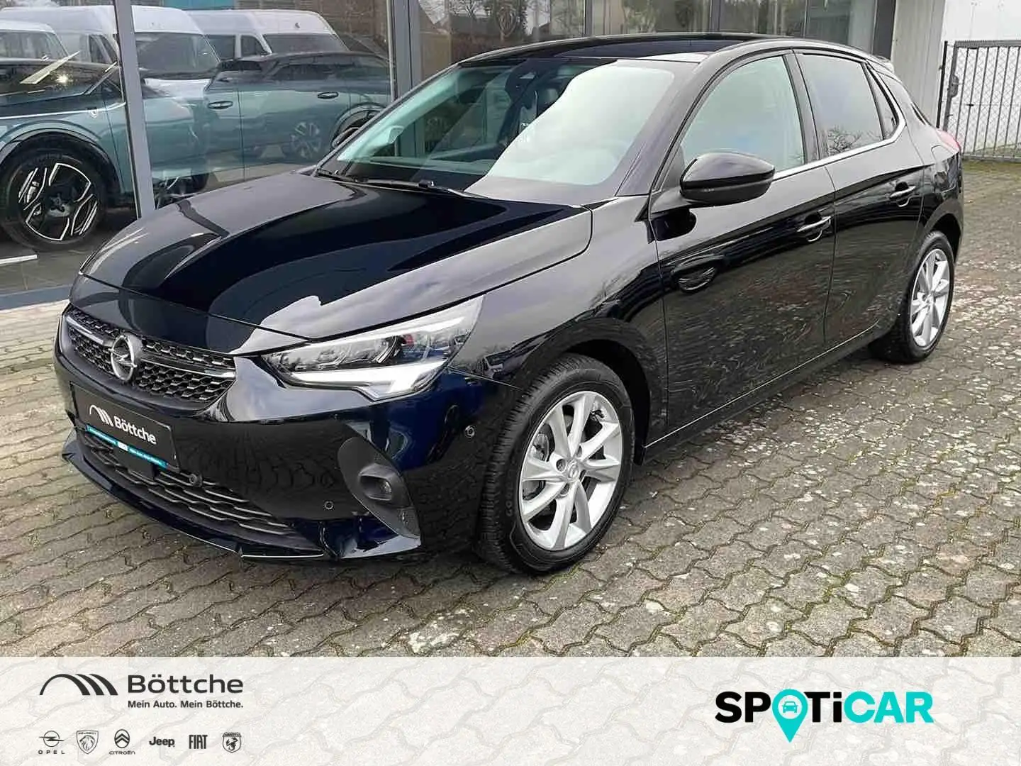 Opel Corsa F Elegance Schwarz - 1