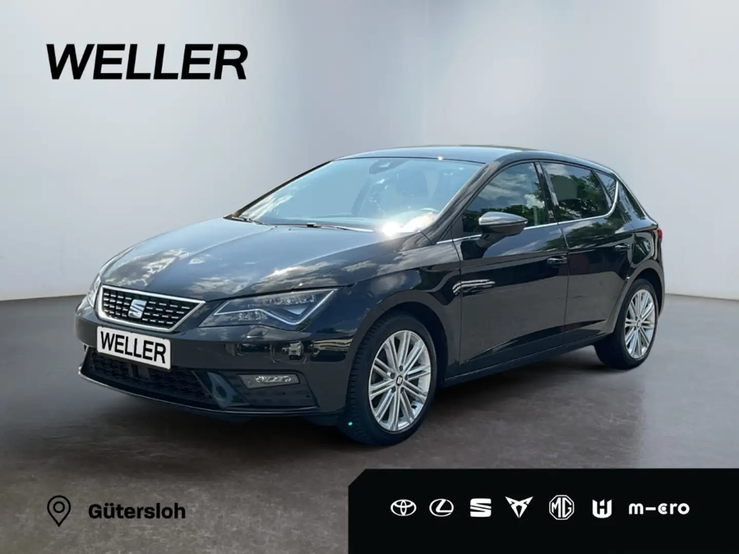 SEAT Leon 1.5 TSI Xcellence *LED*ACC*PDC*SHZ*CarPlay* Zwart - 1