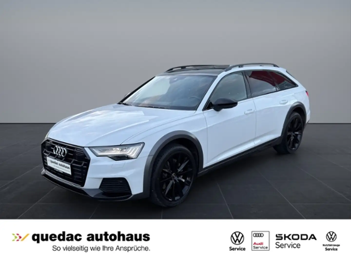 Audi A6 allroad quattro 50 V6 STDHZG HD MATRIX Blanc - 1