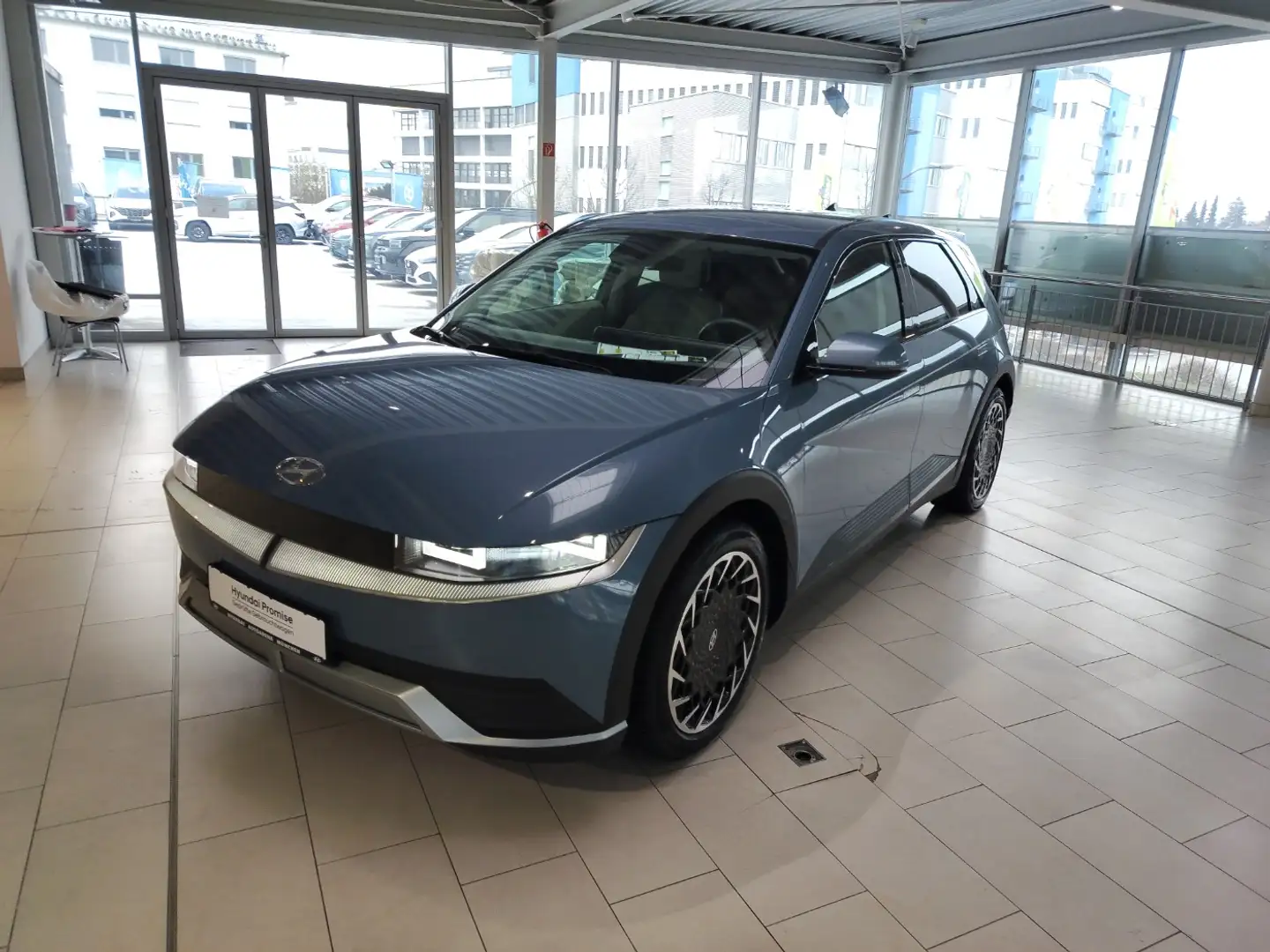 Hyundai IONIQ 5 77 Elektro Techniq Leder, Allwetterreifen Bleu - 2