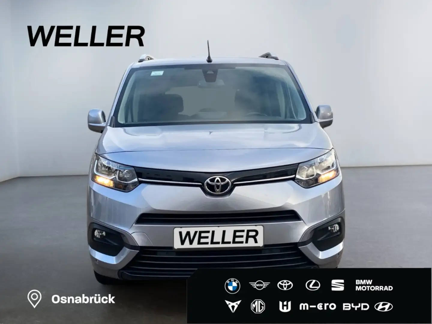 Toyota Proace City Verso 1.2 Turbo L1 Team D *RCam*SHZ* Argent - 2