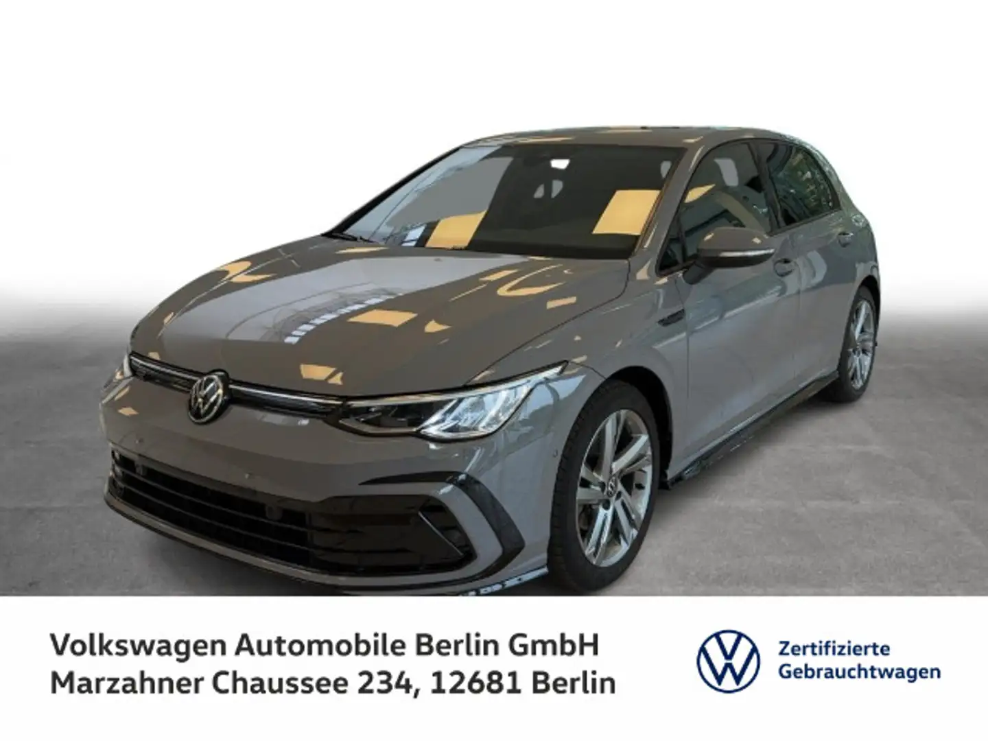 Volkswagen Golf VIII 1.5 TSI R-Line Navi LED SHZ PDC Grijs - 1