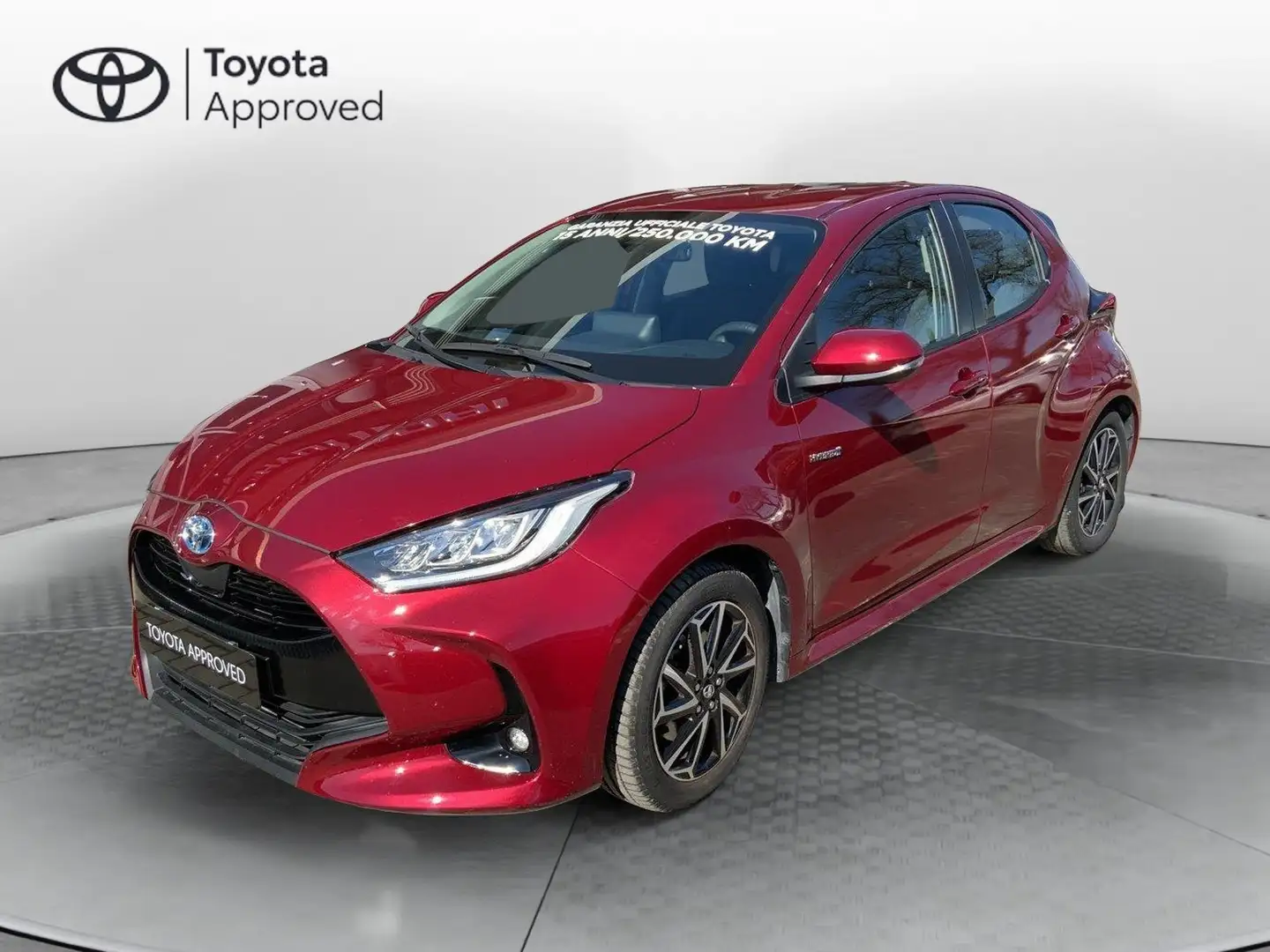 Toyota Yaris 4ª serie 1.5 Hybrid 5 porte Trend Rosso - 1