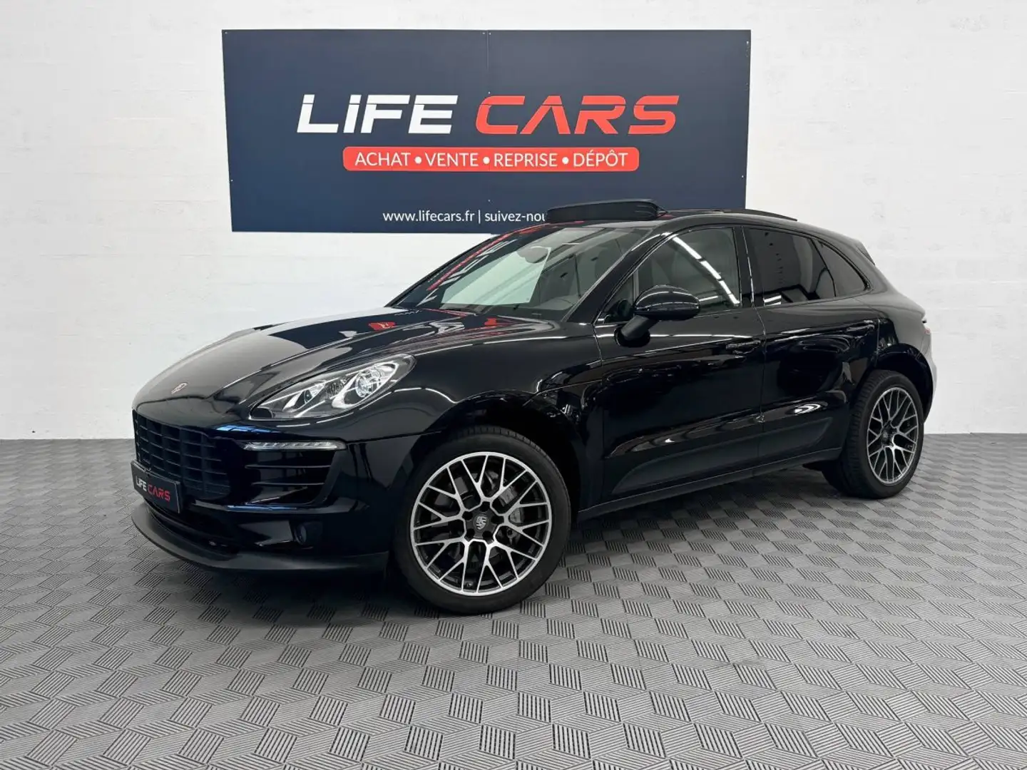 Porsche Macan 3.0 V6 258ch S Diesel PDK 2016 entretien complet v Nero - 1