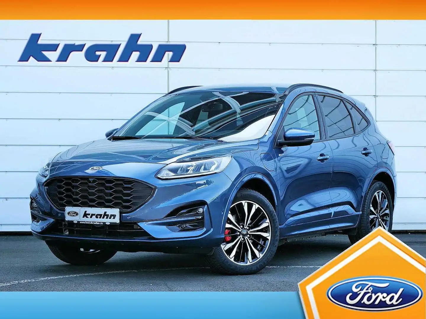 Ford Kuga 2.5 Plug-in-Hybrid ST-Line | KAMERA | iACC Bleu - 1