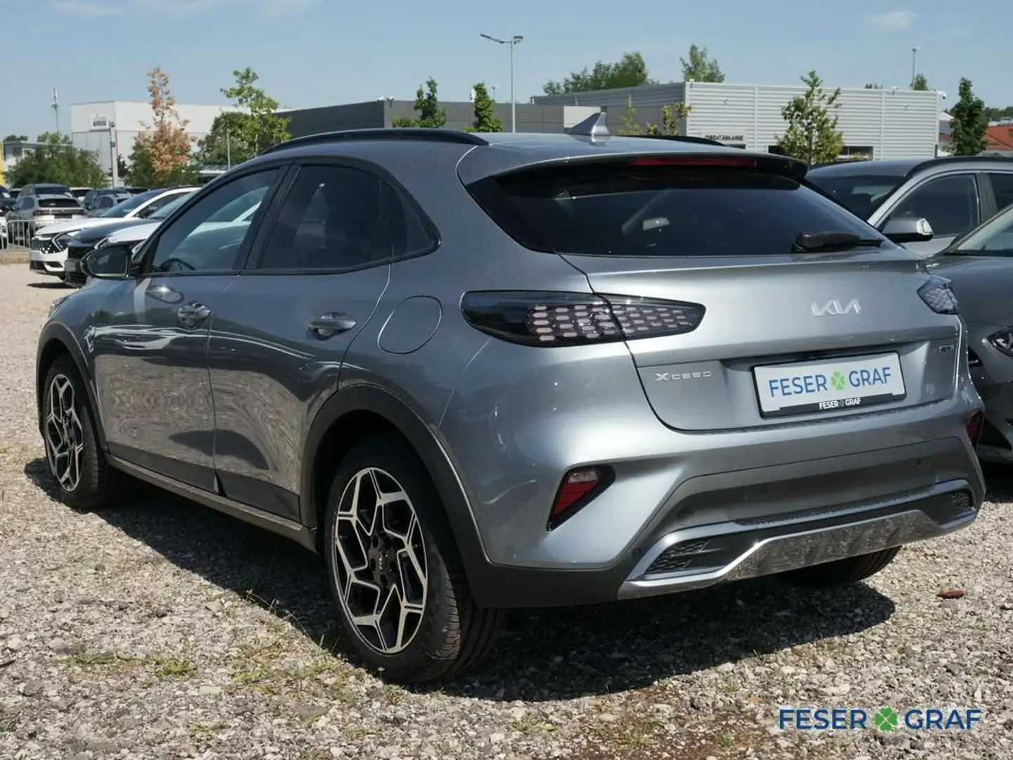 Kia XCeed 1.5T 140 DCT7 GT LINE Teil-LEDER SOUND Silber - 2