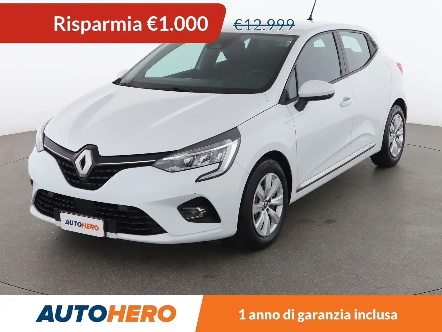 Renault Clio 1.5 BLUE dCi Zen 85 CV Bianco - 1