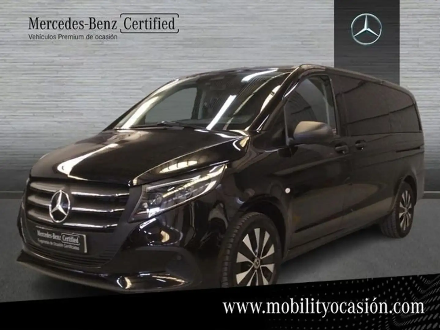 Mercedes-Benz Vito 114 CDI 6T Pro Larga Negro - 1