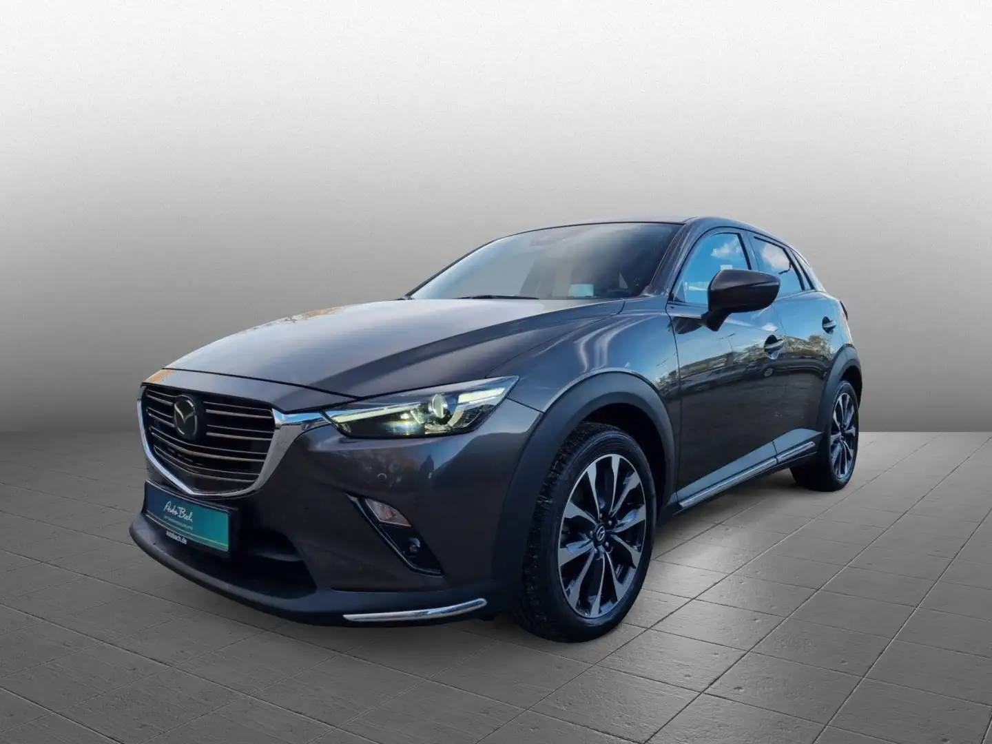 Mazda CX-3 2.0 SkyActiv Sports Line Navi LED HuD ACC Brun - 1