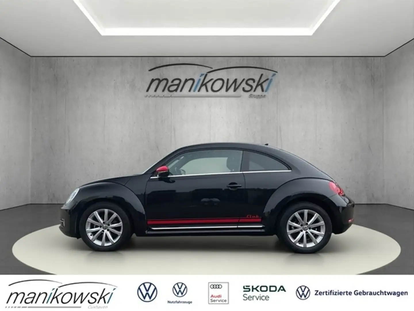 Volkswagen Beetle 1.2TSI DSG *Club*Navi+GRA+BT+PDC+Stzhzg+LWS+ Schwarz - 2