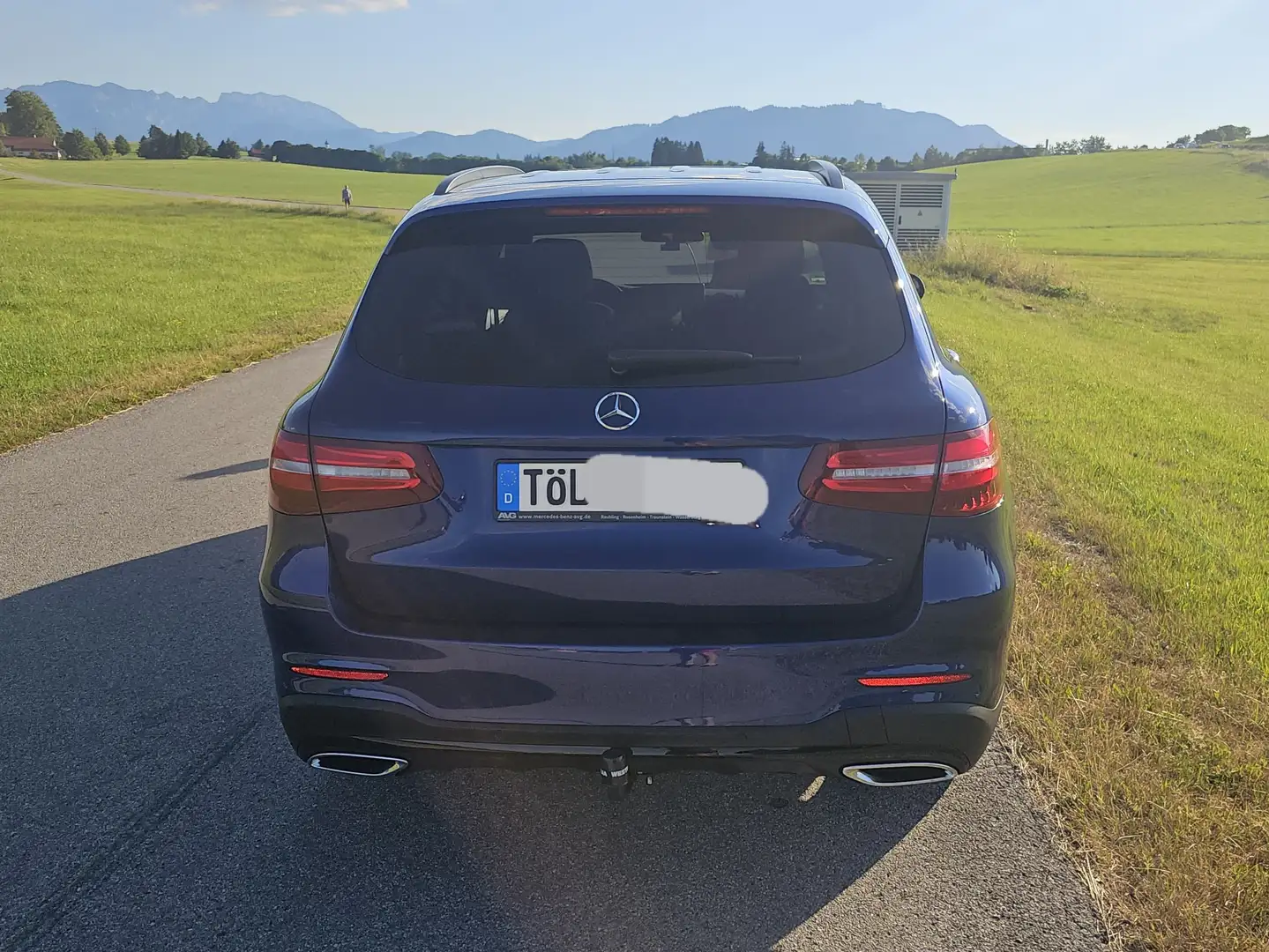 Mercedes-Benz GLC 350 GLC 350 d 4Matic 9G-TRONIC AMG Line Blauw - 2
