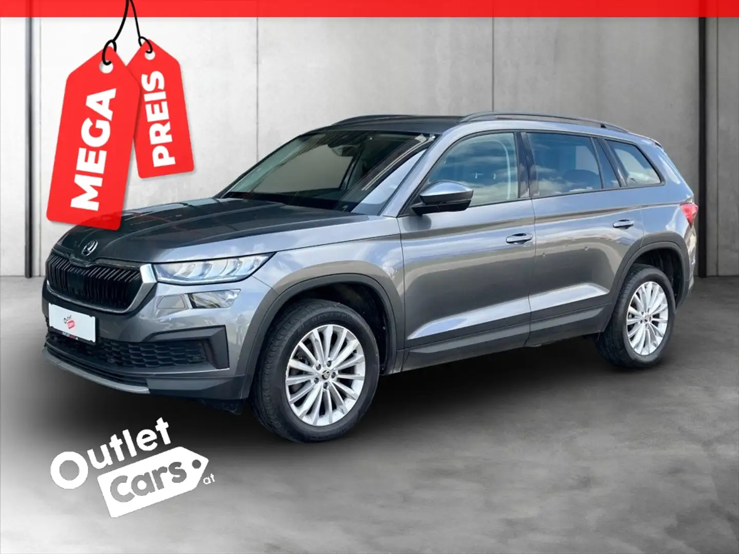 Skoda Kodiaq 2.0 TDI Amb. DSG AHK+LED+NAVI+RADAR+ASSIST Grau - 1