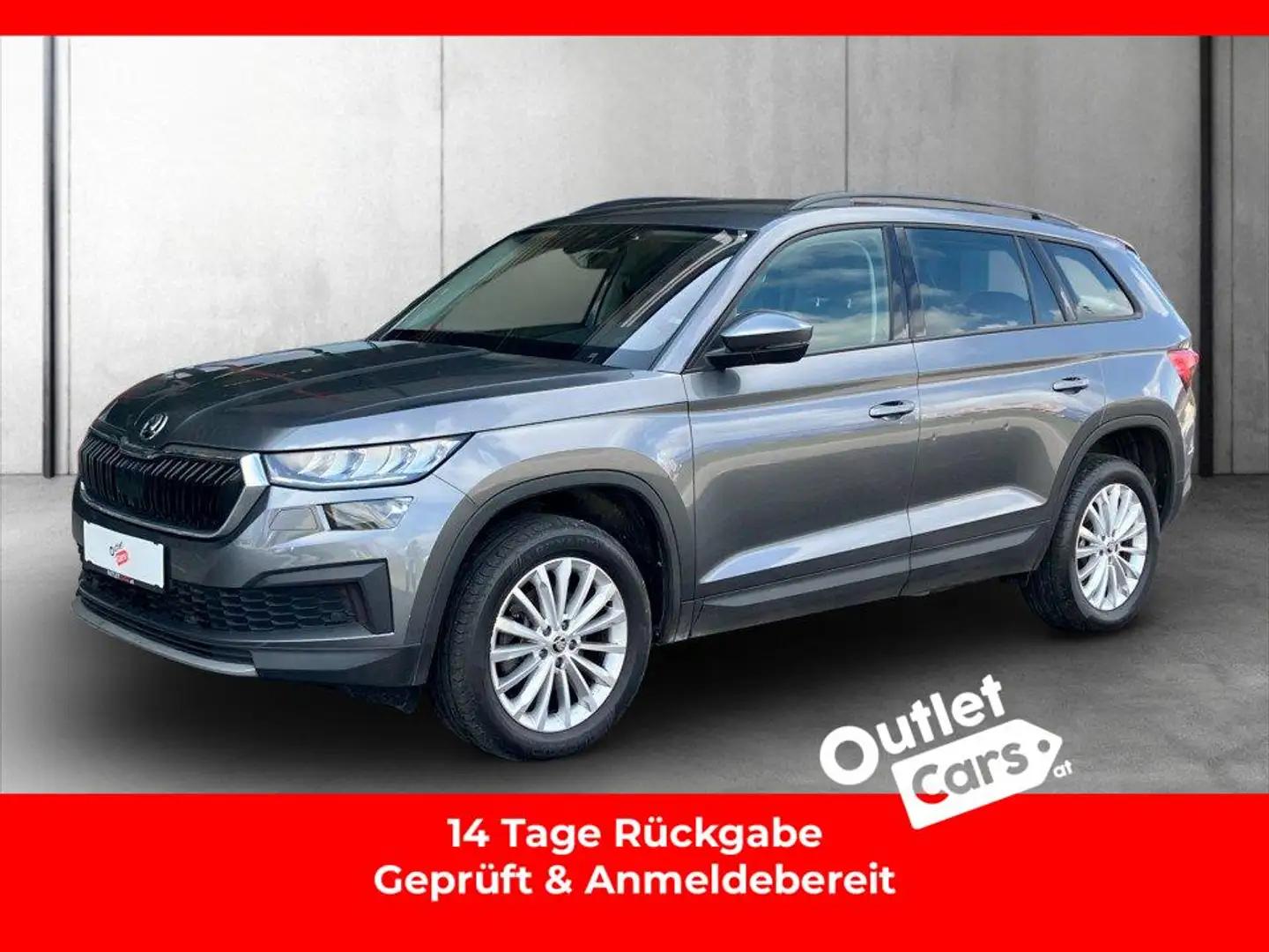 Skoda Kodiaq 2.0 TDI Amb. DSG AHK+LED+NAVI+RADAR+ASSIST Grau - 1