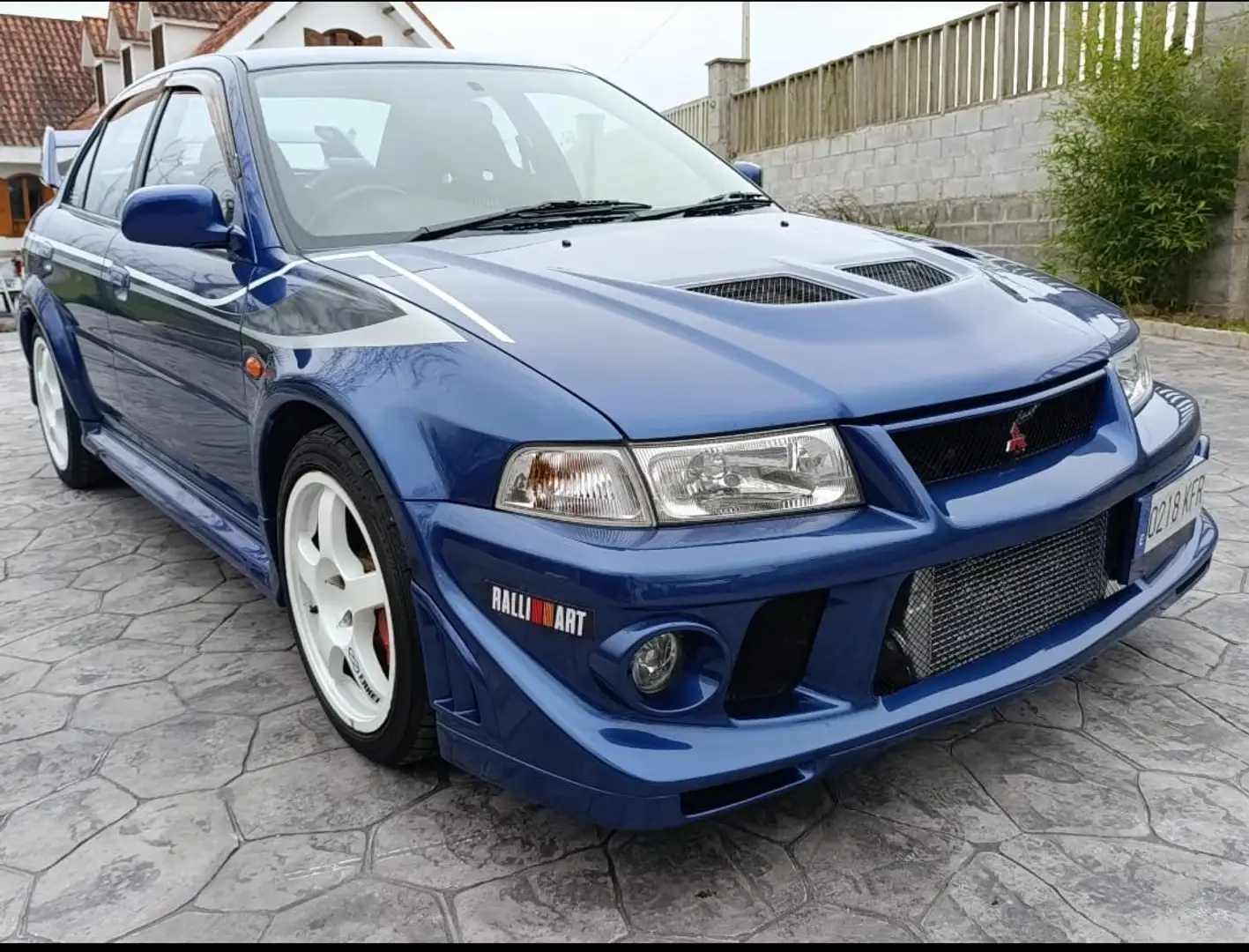 Mitsubishi Lancer Evo Tommi makinen Azul - 1