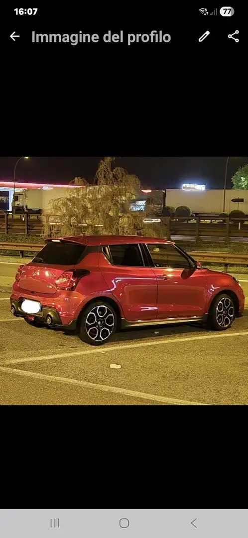 Suzuki Swift 1.6  Sport  130cv hibrid Rosso - 1