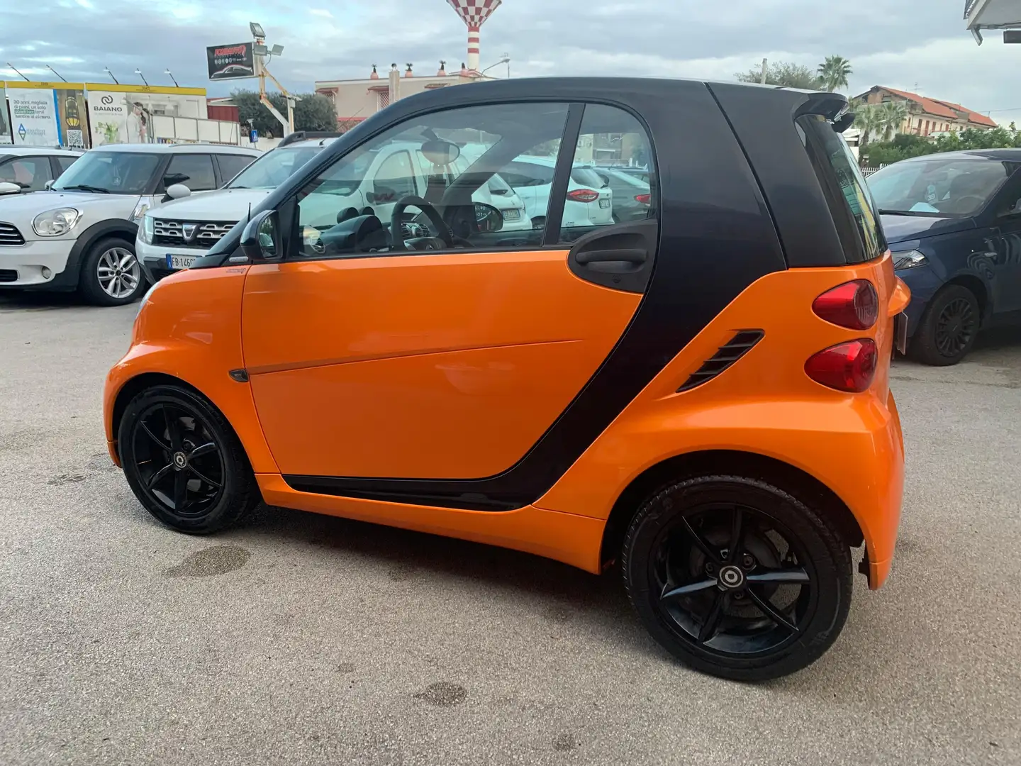 smart forTwo Fortwo 1.0 mhd Pure 71cv FL Arancione - 2