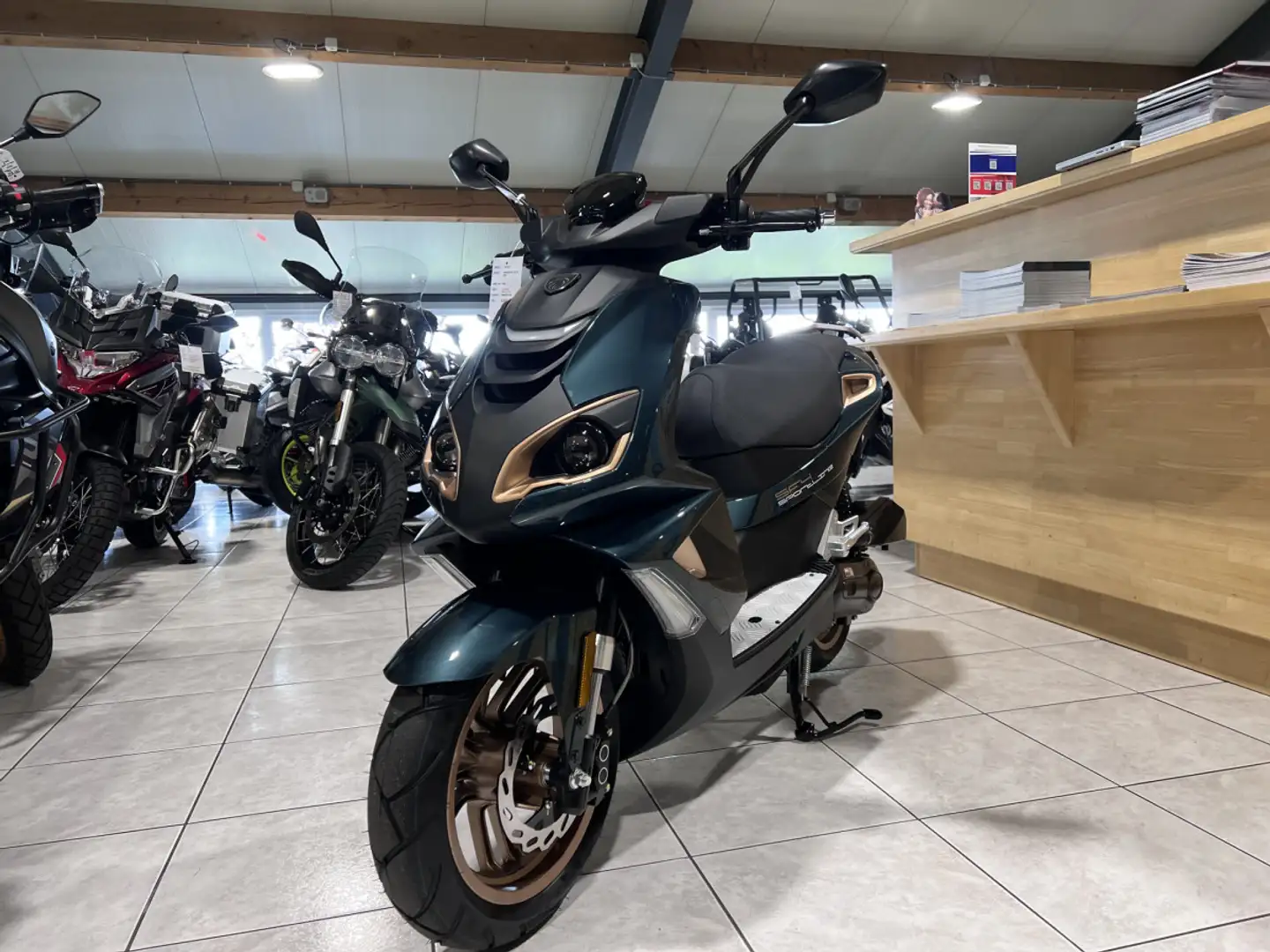 Peugeot Speedfight 50 CL.B 45 KM/H Vert - 2