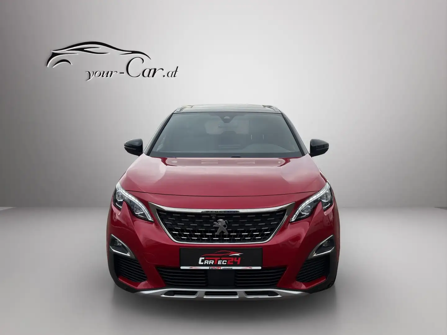 Peugeot 5008 1,5 BlueHDI 130 EAT8 GT-Line Aut. *7-Sitzer, VOLL* Rot - 2