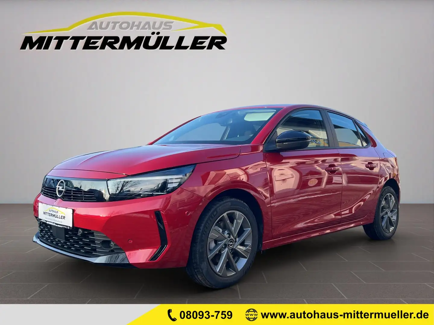 Opel Corsa F Automatik Tech  & Komfort Paket Rot - 1