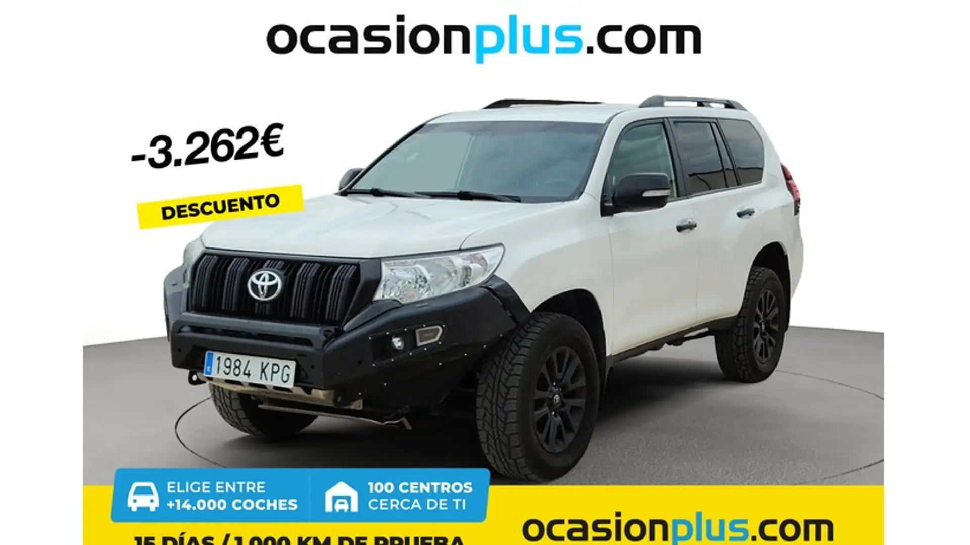 Toyota Land Cruiser D-4D GX Blanc - 1