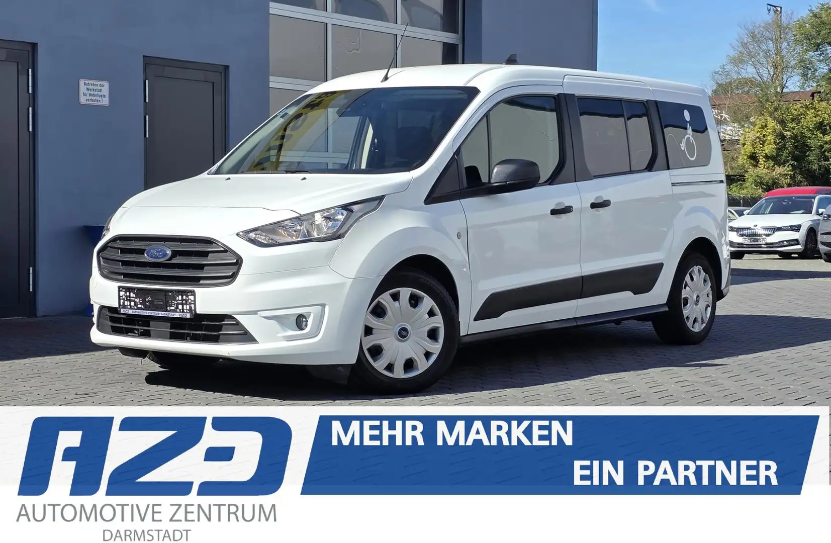 Ford Transit Connect 1.5 TDCI LANG BEHINDERTENGERECHT Белый - 1