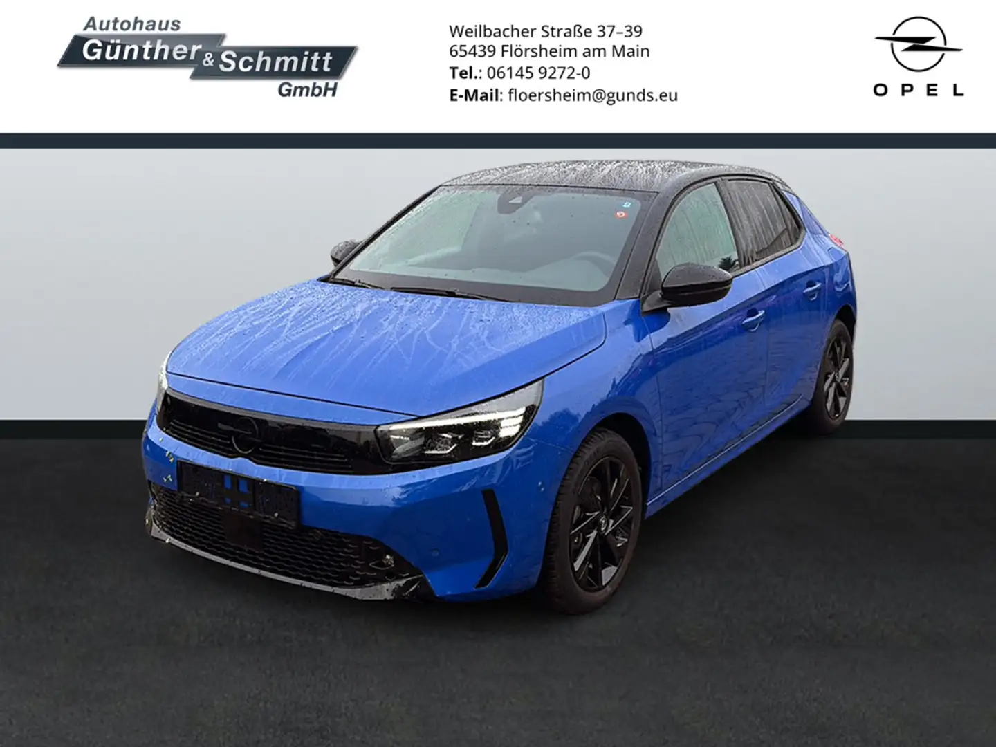 Opel Corsa F 1.2 GS SITZHEIZUNG PDC NAVI Bleu - 1