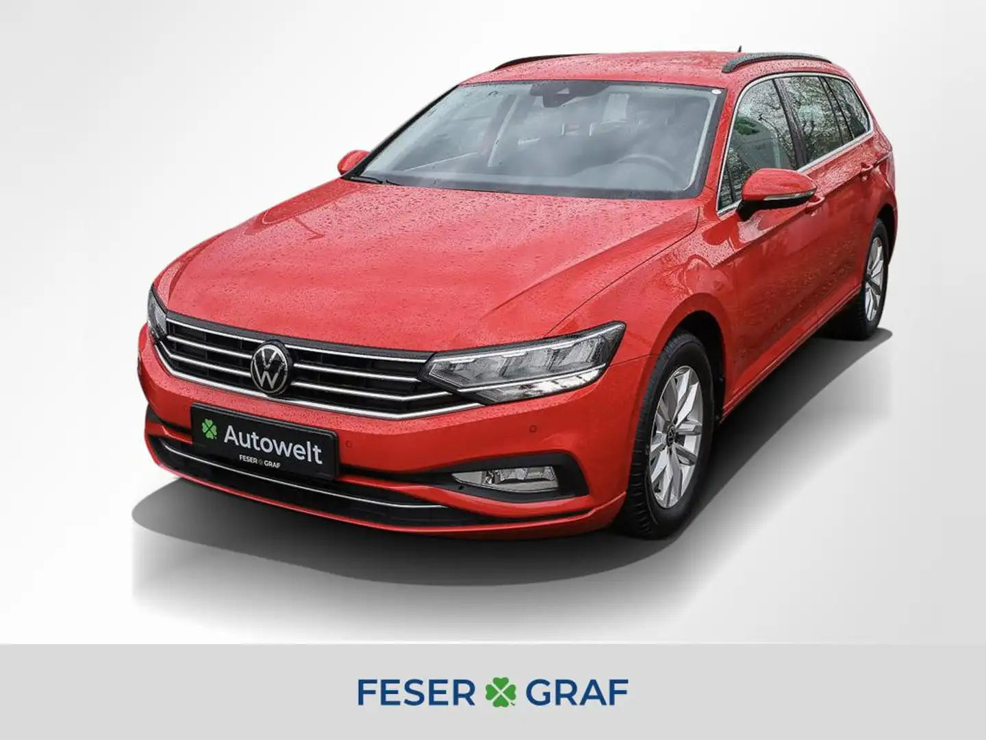 Volkswagen Passat Variant 2.0 TDI Business DSG LED Navi RüKa Rot - 1