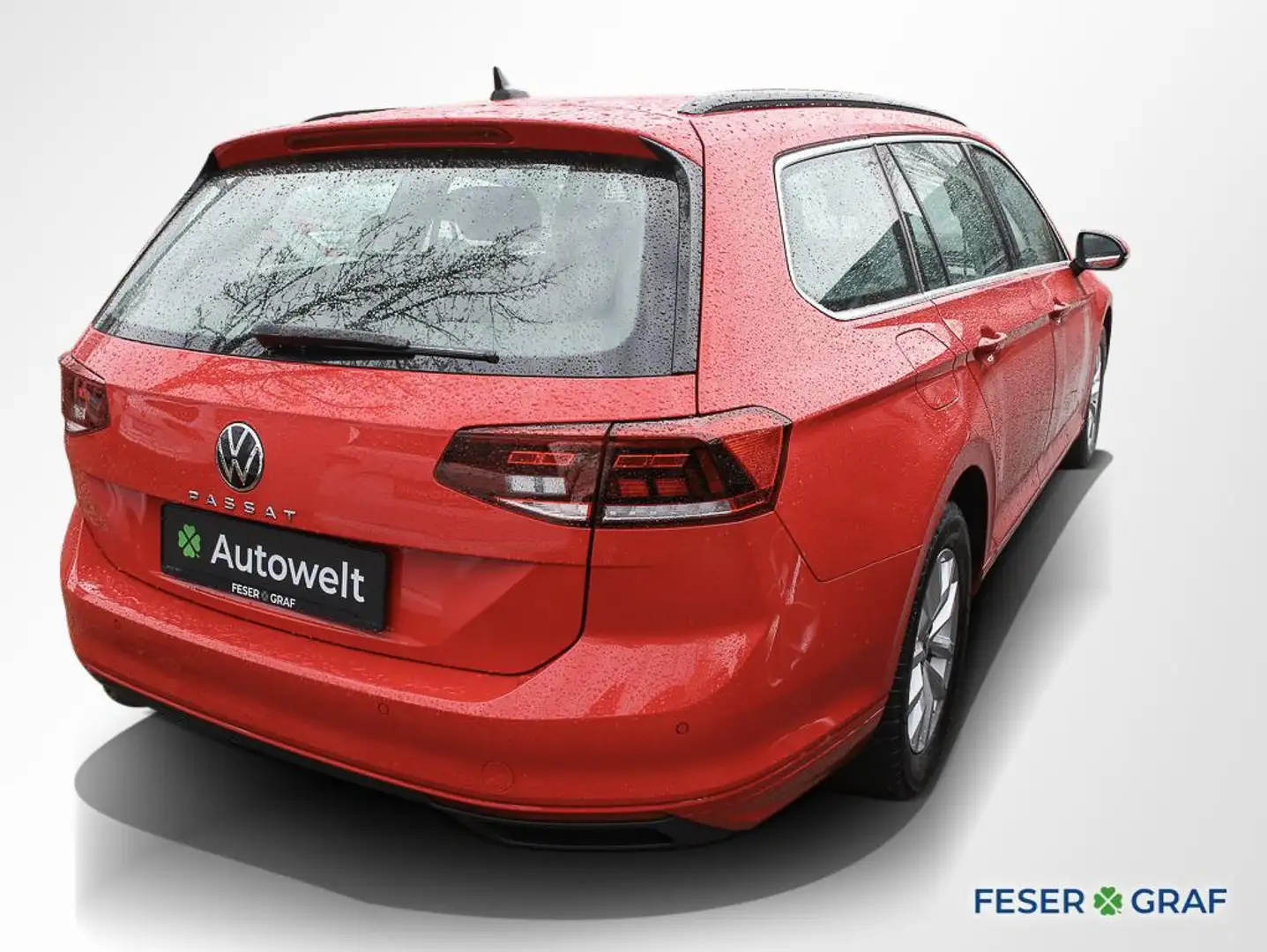 Volkswagen Passat Variant 2.0 TDI Business DSG LED Navi RüKa Rot - 2