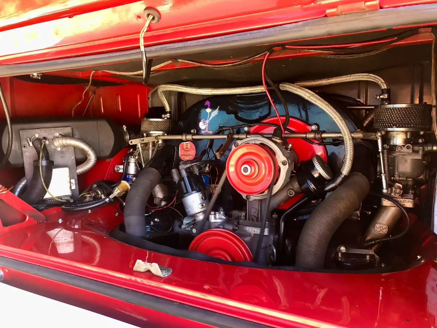 Volkswagen T2 a Westfalia mit Aufstelldach Topzustand Rouge - 2