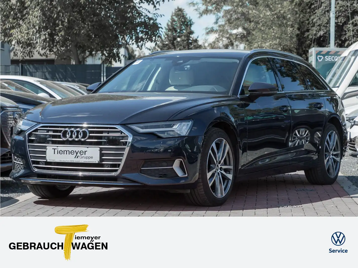 Audi A6 45 TDI Q SPORT LM19 KAMERA NAVI+ BuO ST Blau - 1