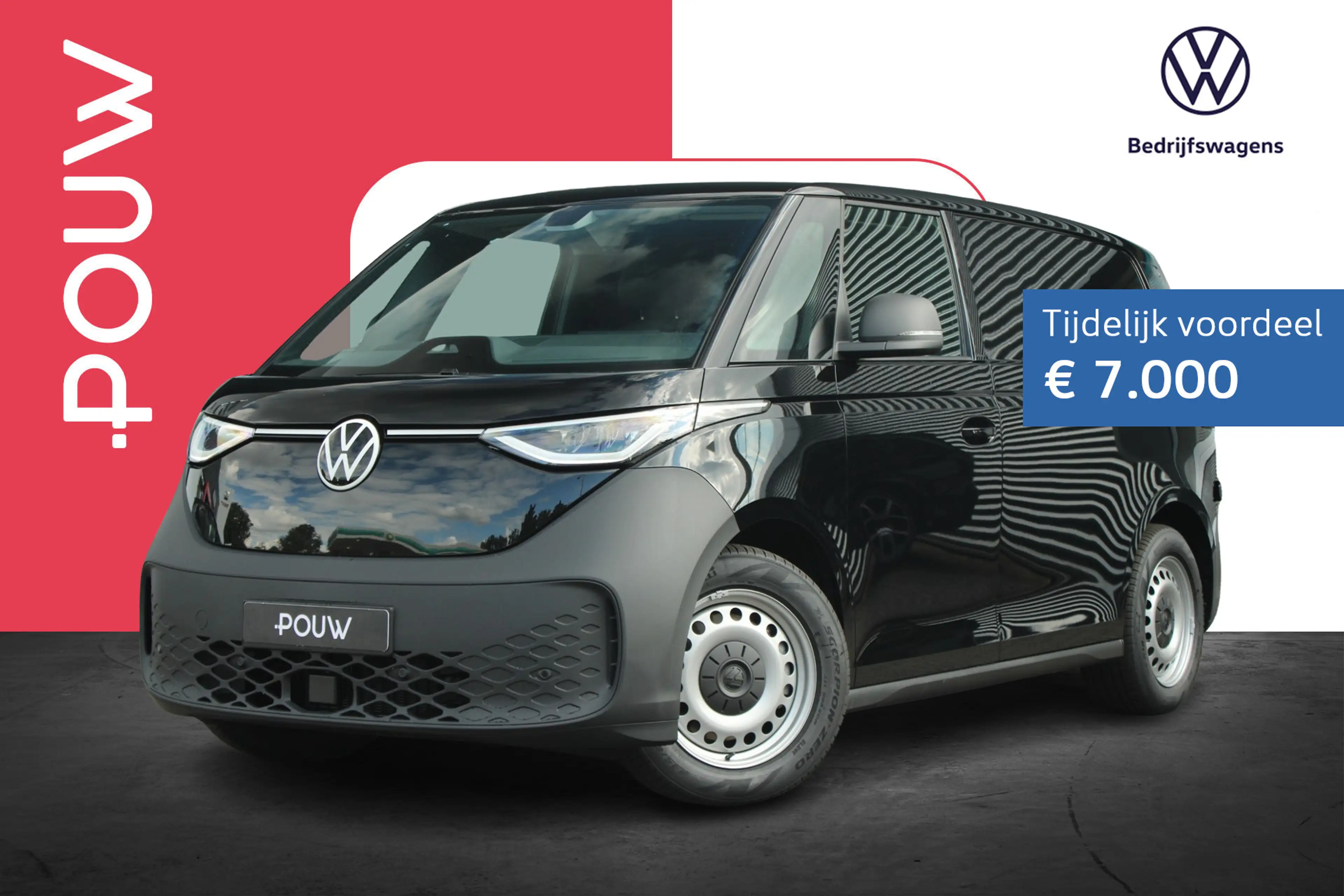 Volkswagen ID. Buzz Cargo 190pk Economy Limited Edition 59 kWh | Stoelverwar