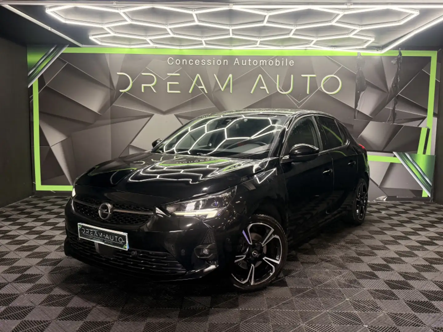 Opel Corsa 1.2 TURBO 100CH GS LINE Noir - 1