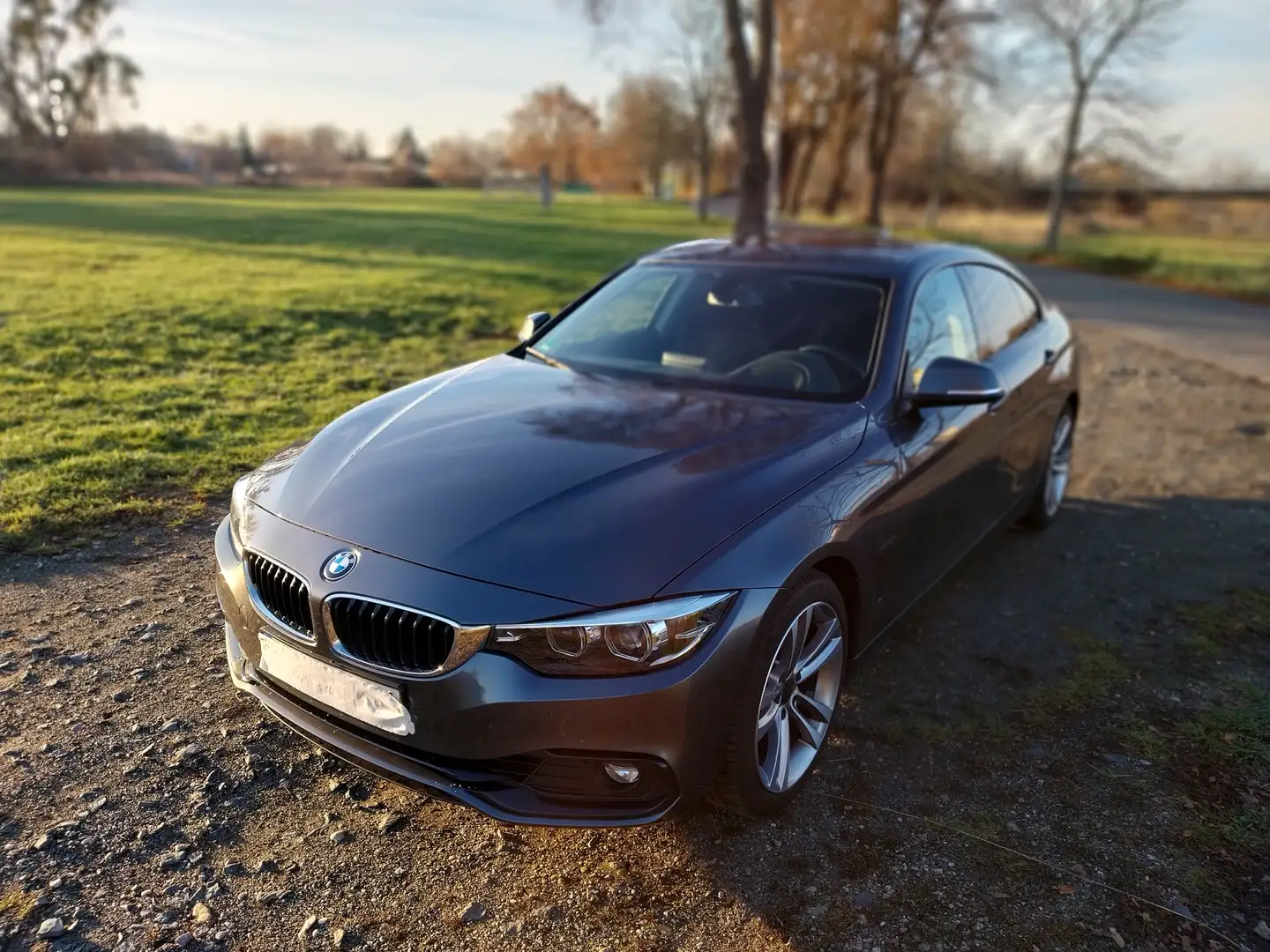 BMW 420 420i Gran Coupe Sport Line Grau - 1